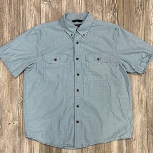 Carhartt Men's Casual Chambray Button Down Shirt